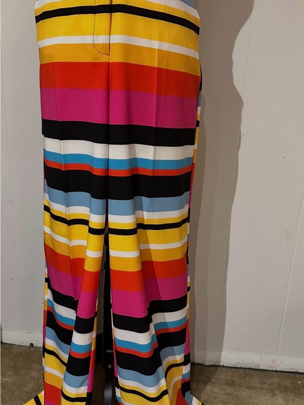 Multicolor Striped Top and Wide-Leg pants